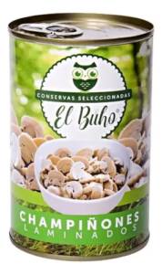 Champiñones Laminados El Búho (400g)