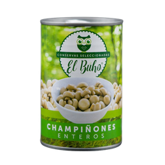 Champiñones Enteros en Conserva El Búho (400G)